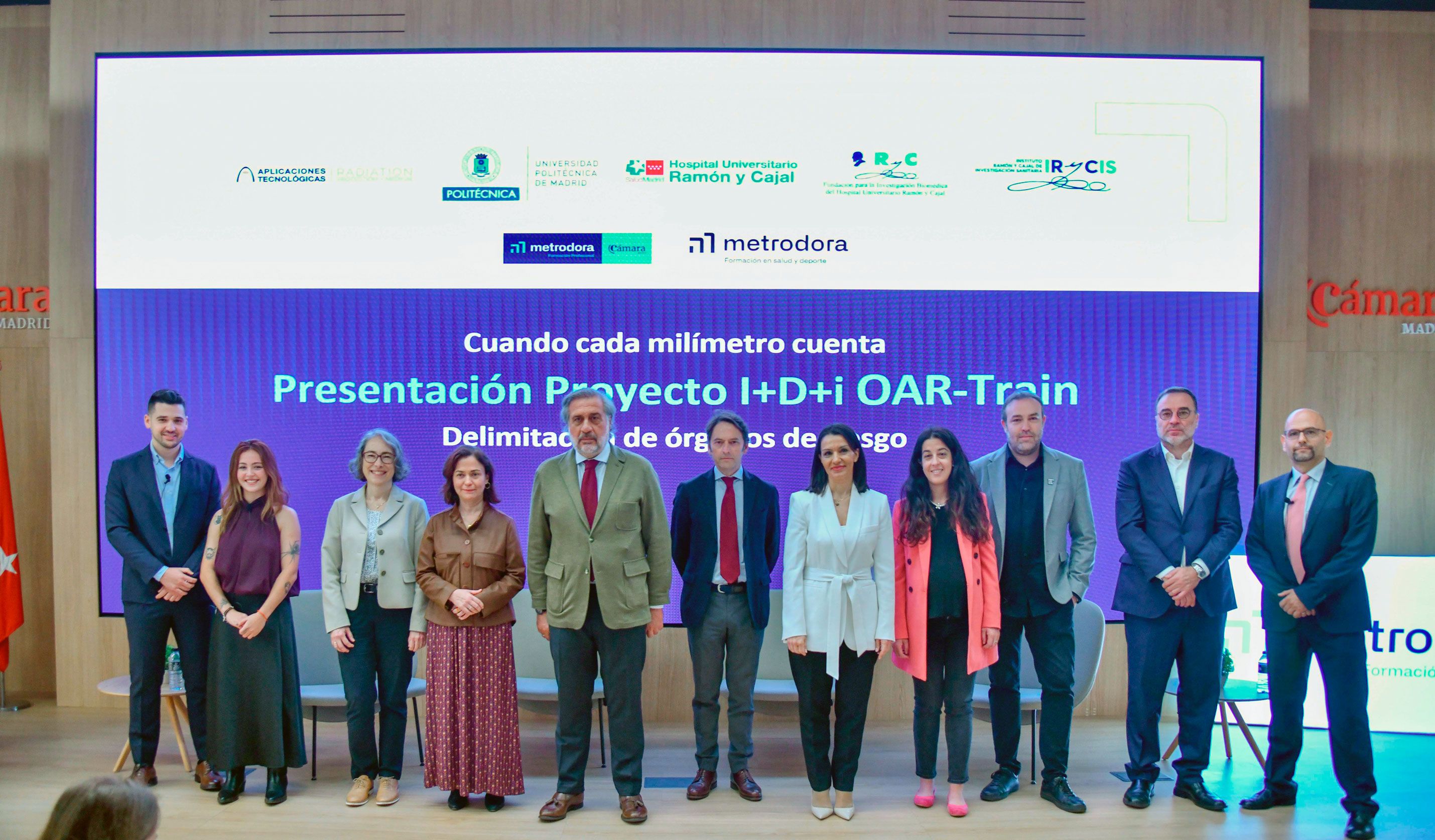 Presentación OAR Train delimitación de tumores UPM, metrodora FP, Hospital RyC y AT Física Presentación OAR Train delimitación de tumores UPM, metrodora FP, Hospital RyC y AT Física
