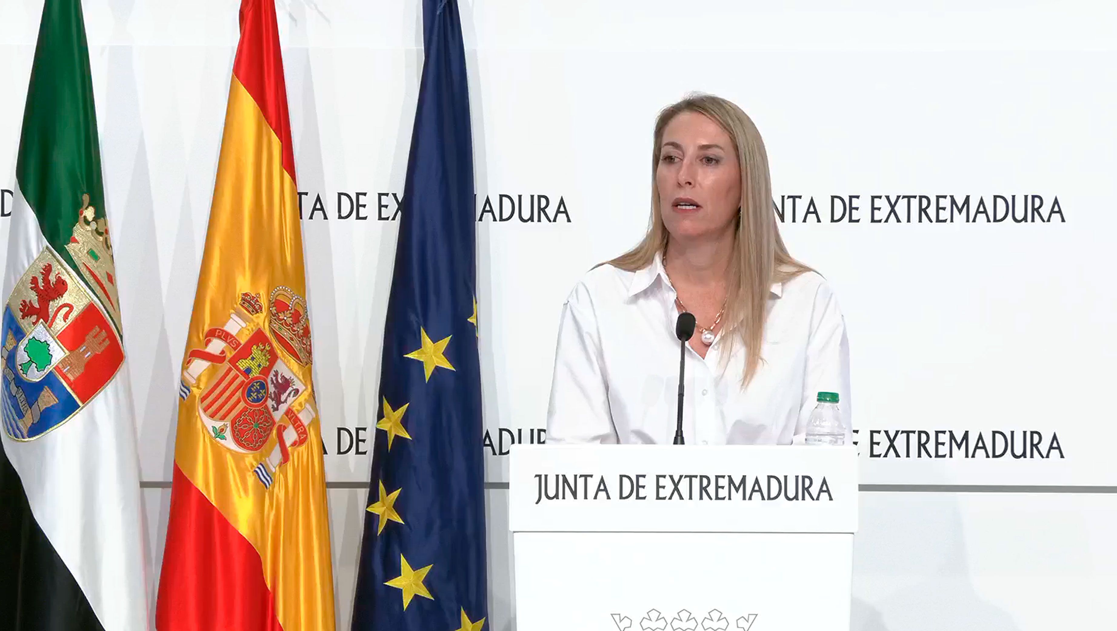 María Guardiola, presidenta de la Junta de Extremadura María Guardiola, presidenta de la Junta de Extremadura