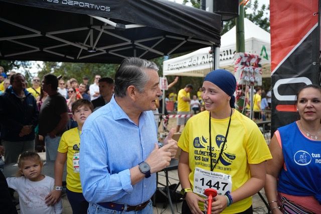 Sanz Carrera solidaria cáncer infantil