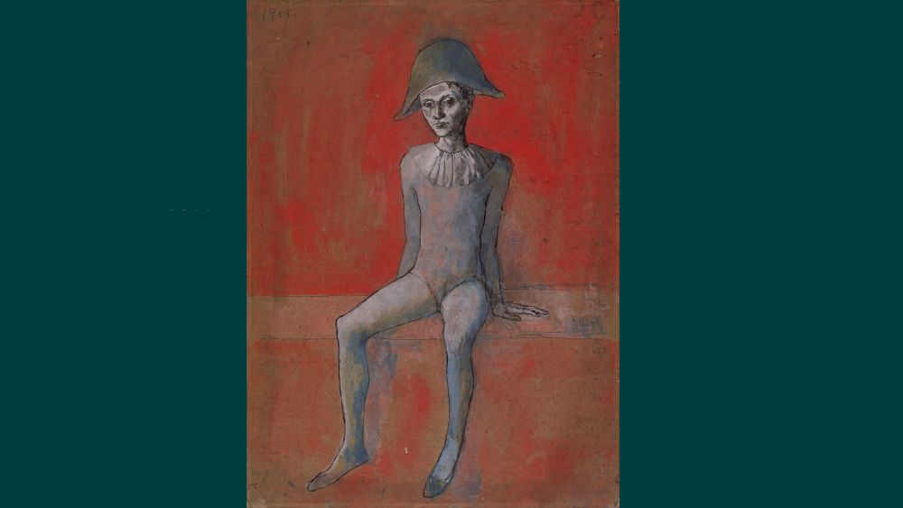 Arlequín sentado, 1905