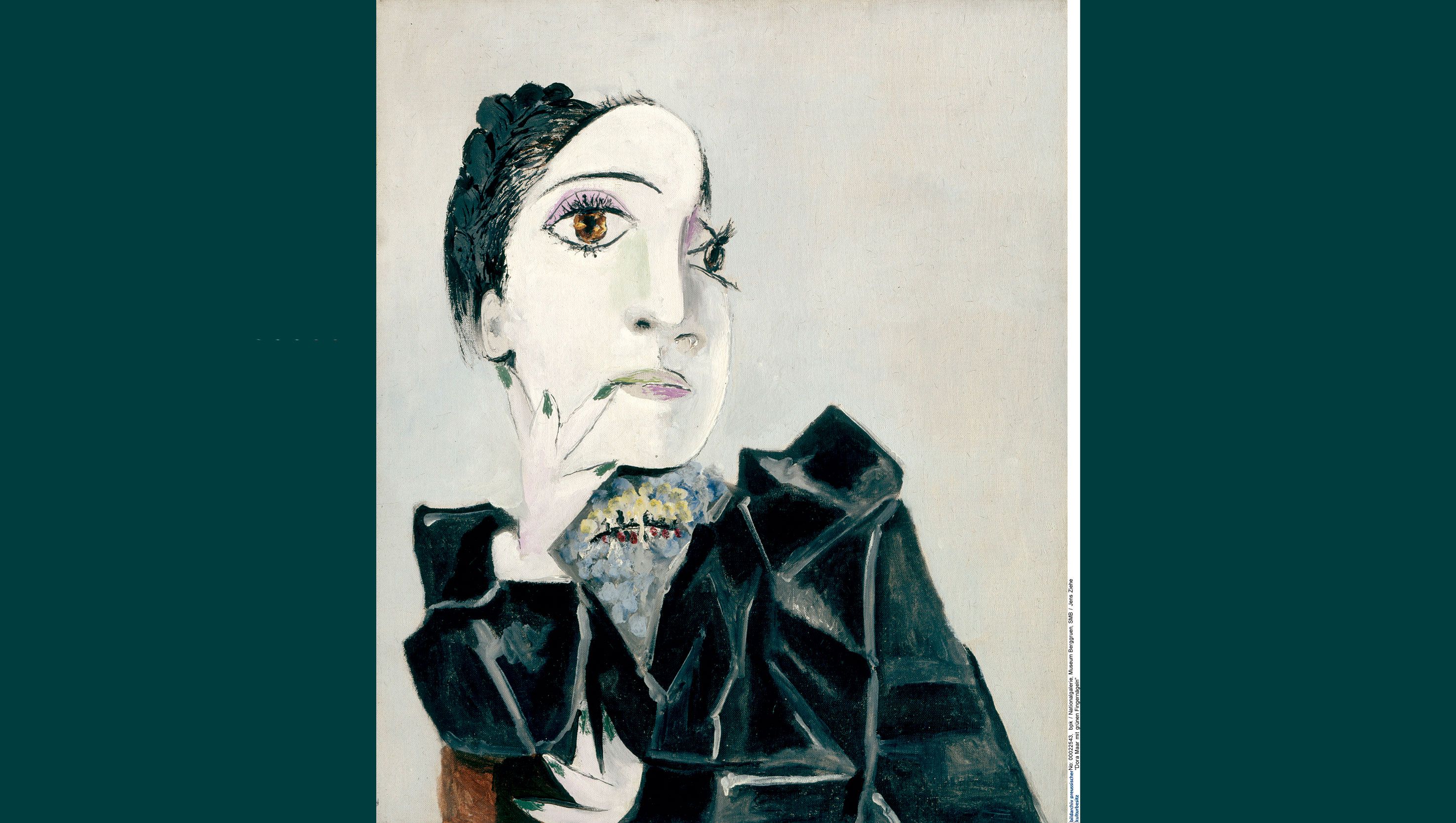 Dora Maar con uñas verdes, 1936