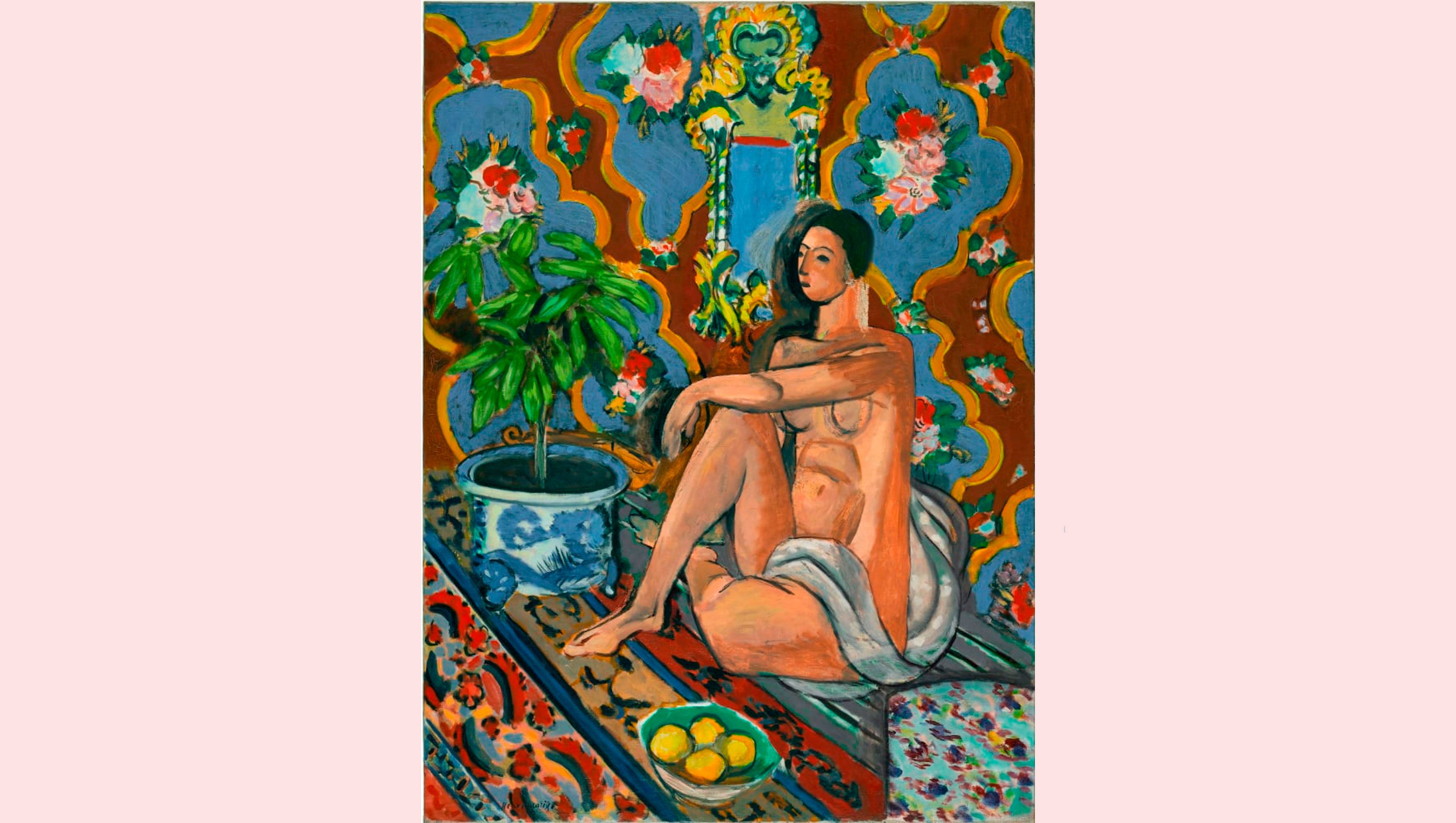 Henri Matisse Figure décorative sur fond ornemental 1925 1926