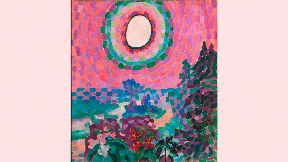 Robert Dalaunay Pasaje con disco 1906