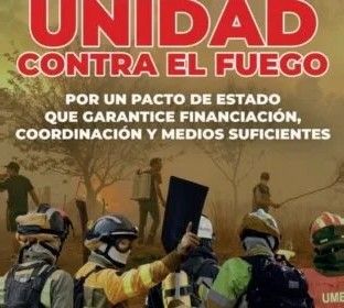 Los bomberos por un plan único contra el fuego