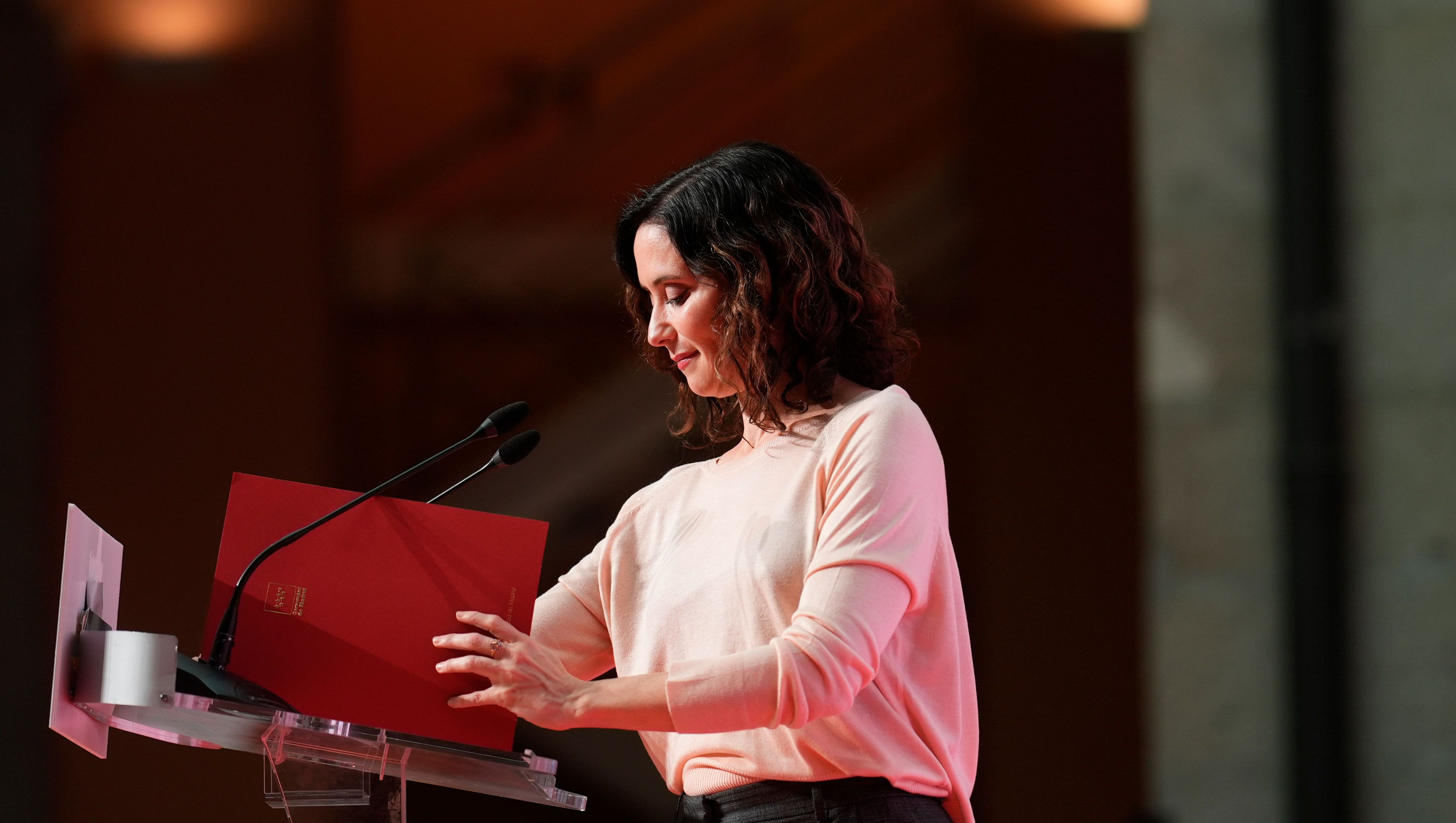 La presidenta de la Comunidad de Madrid, Isabel Díaz Ayuso, ha presentado en la Real Casa de Correos, sede del Gobierno regional, las medidas del nuevo Plan de Choque para la Vivienda 2026/2027