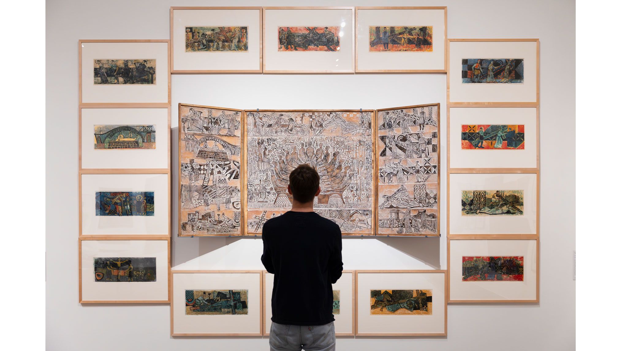 Installation Photography, Nigerian Modernism, Tate Modern, 8 October 2025   10 May 2026 ©Tate Photography (Jai Monaghan) 1