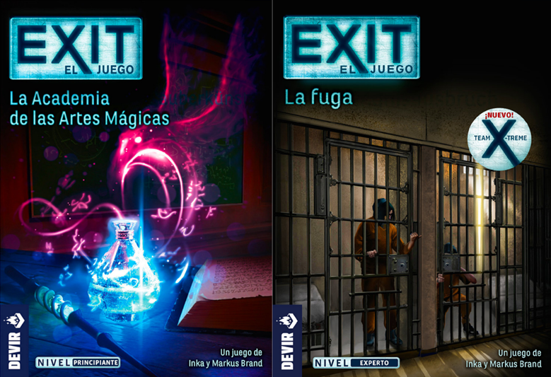 Exit La Academia de las Artes Mágicas y Exit La Fuga
