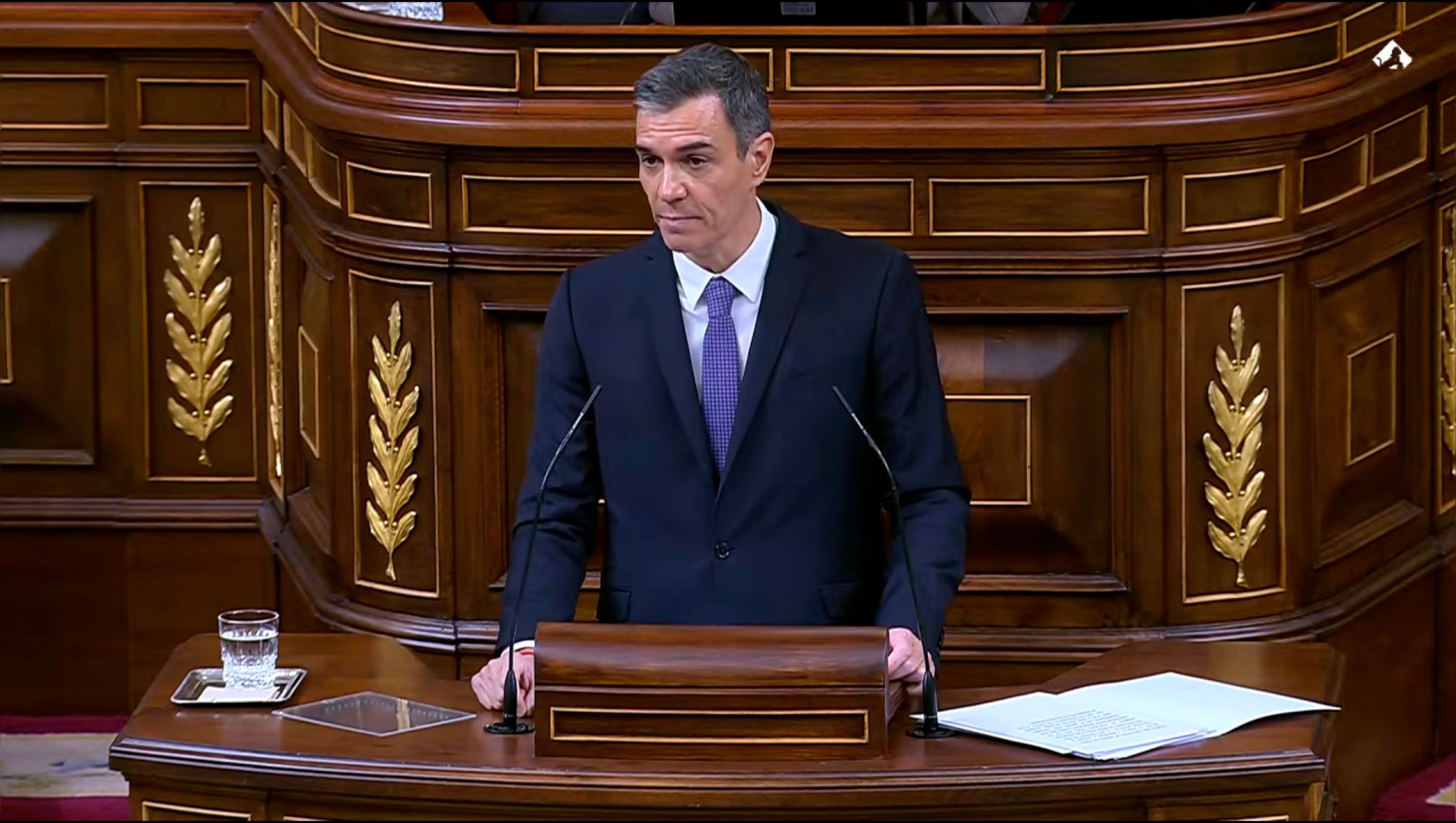 Pedro Sánchez comparece en el Congreso para abordar la política internacional, la corrupción y la ruptura con Junts