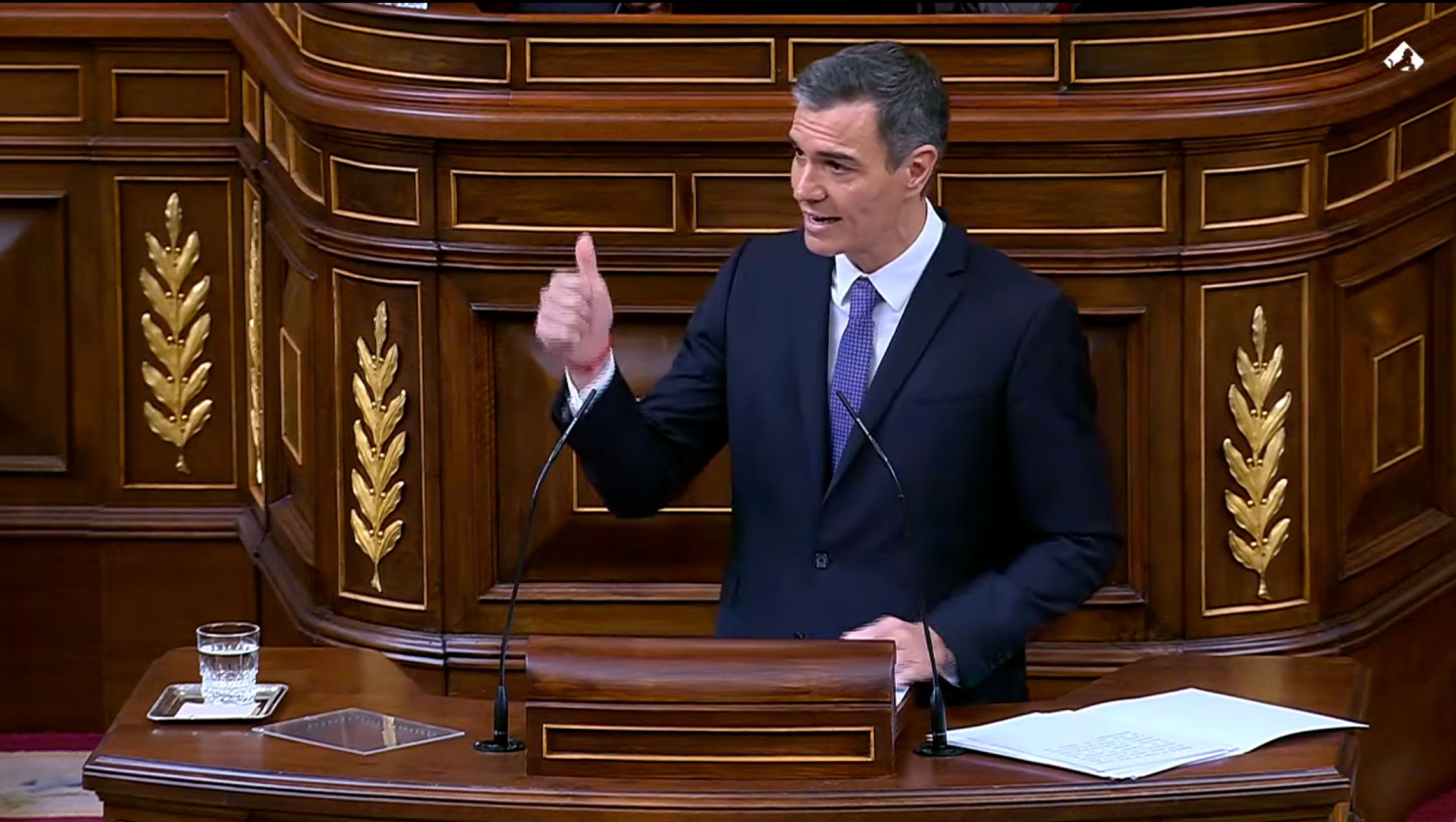 Pedro Sánchez comparece en el Congreso para abordar la política internacional, la corrupción y la ruptura con Junts