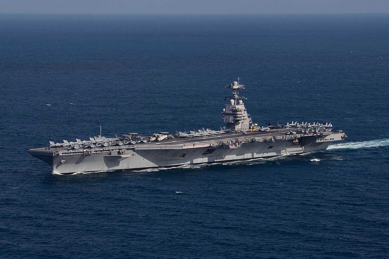 El USS Gerald R. Ford ya está en Venezuela