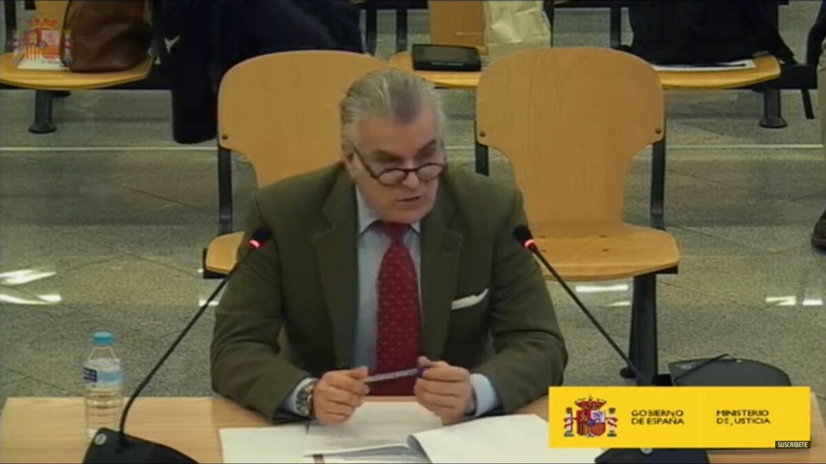 El extesorero Luis Bárcenas