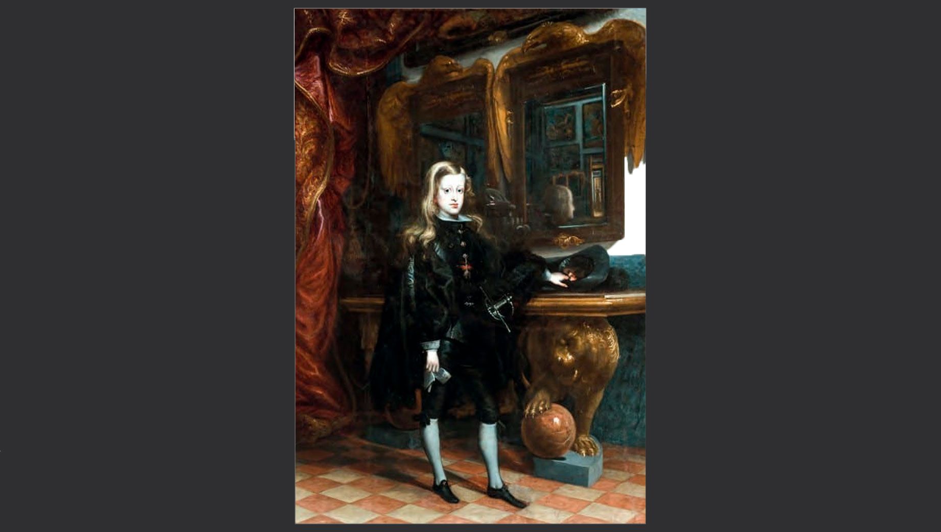 Juan Carreño de Miranda. 'Carlos II' (1674). Óleo sobre lienzo. ©Colección BBVA