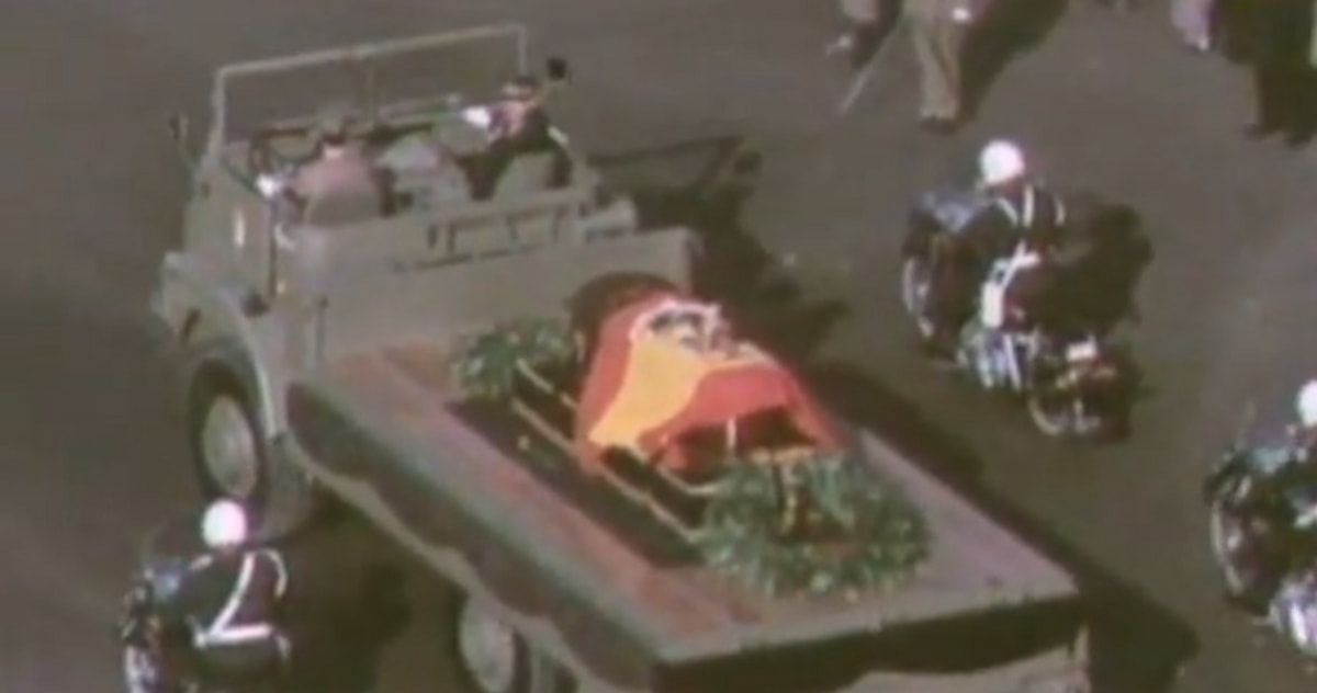 Funeral Franco Democracia