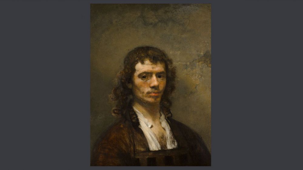 Autorretrato Carel Fabritius 1645 Óleo sobre lienzo Museo Boymans Van Beuningen. Rotterdam Autorretrato Carel Fabritius 1645 Óleo sobre lienzo Museo Boymans Van Beuningen. Rotterdam