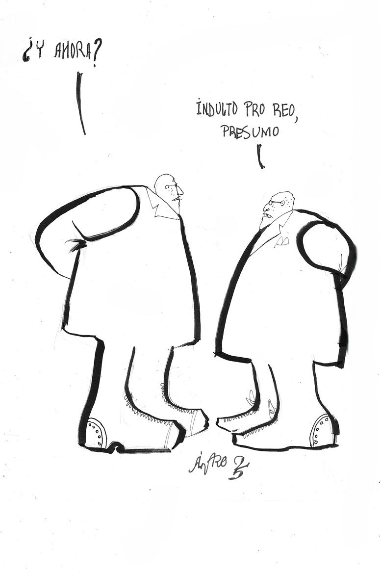 vaticinando el futuro inmediato.