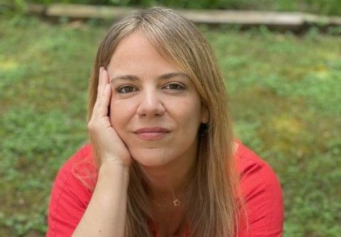 La escritora y periodista Aroa Moreno Durán. Foto: Carla García.