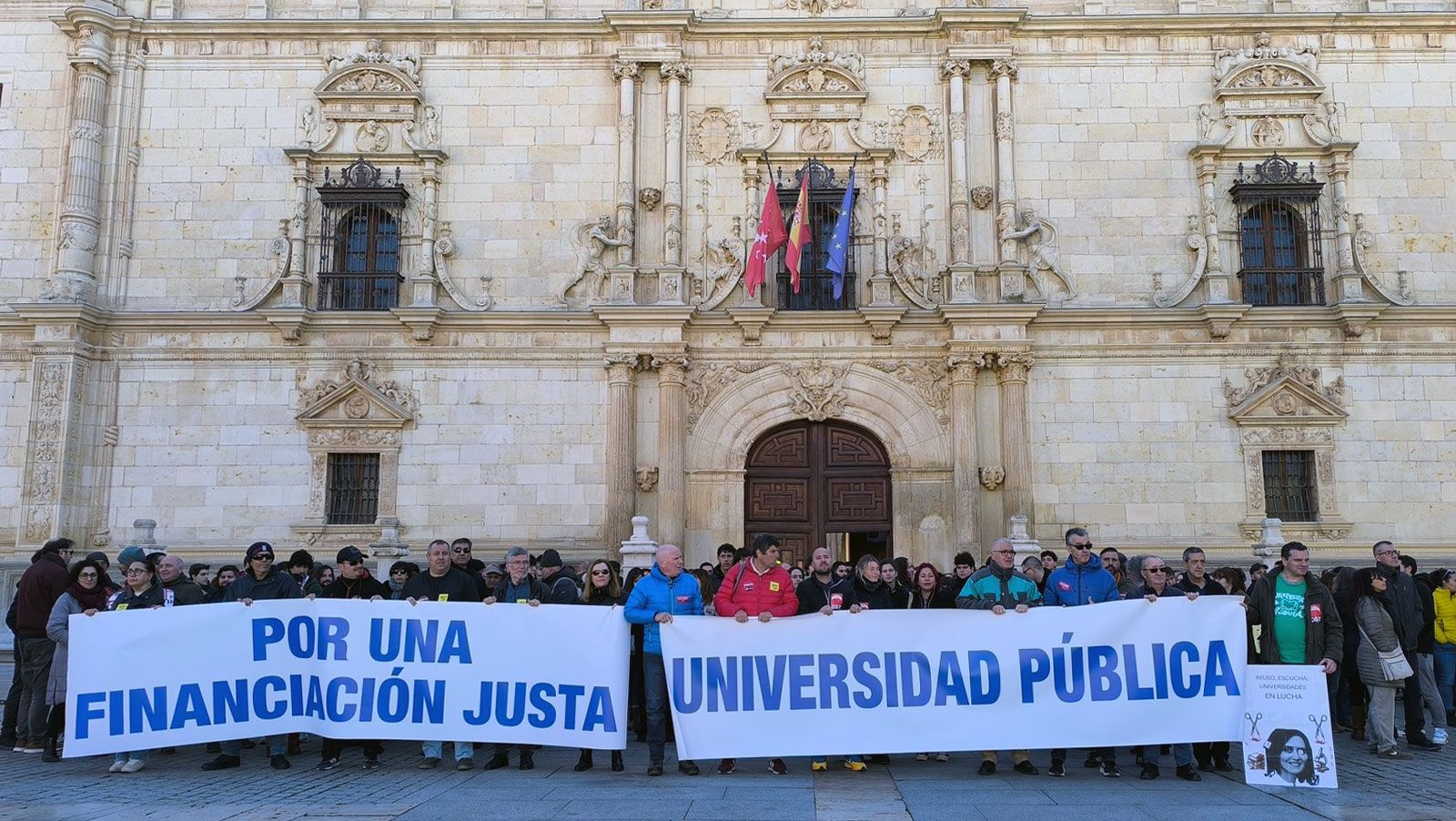 Huelga histórica en las universidades madrileñas: aulas vacías contra la asfixia de Ayuso