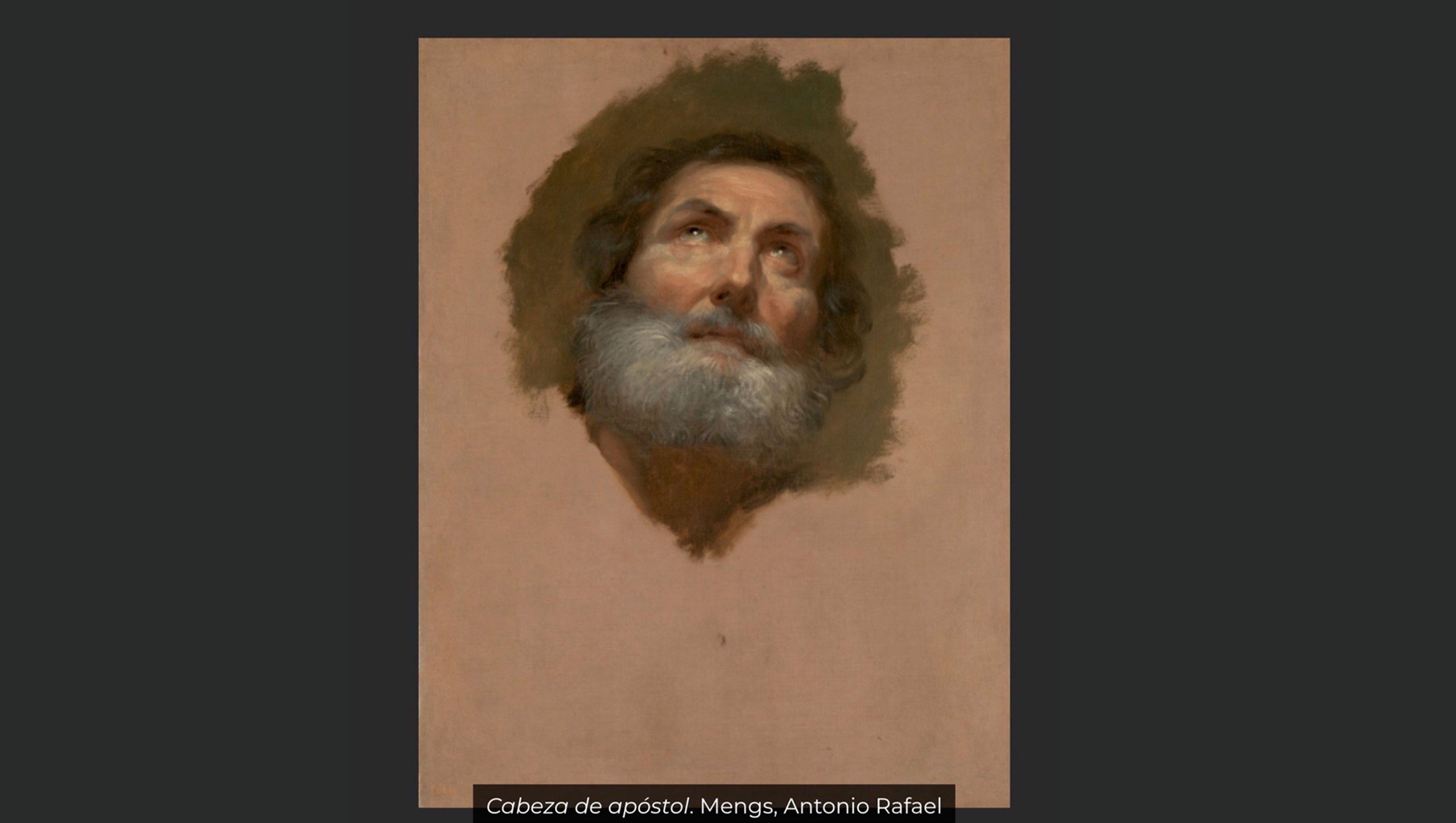 Cabeza de apostol Antonio Raphael Mengs1