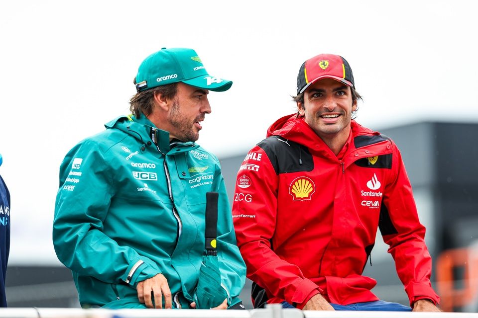 Fernando Alonso y Carlos Sainz