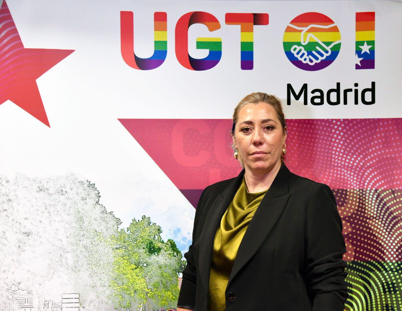 Esther Chaves, secretaria de Igualdad de UGT Madrid, foto Agustín Millán