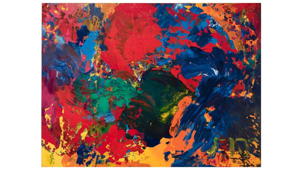 Charles Clough (American, born 1951). Cruor, 1993. Enamel on Masonite, 24 x 32 inches (61 x 81.3 cm). Collection Albright Knox Art Gallery, Buffalo, New York; THE DOROTHY AND HERBERT VOGEL COLLECTION Charles Clough (American, born 1951). Cruor, 1993. Enamel on Masonite, 24 x 32 inches (61 x 81.3 cm). Collection Albright Knox Art Gallery, Buffalo, New York; THE DOROTHY AND HERBERT VOGEL COLLECTION