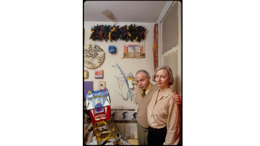 La pareja de coleccionistas, Herbert Vogel y Dorothy Vogel La pareja de coleccionistas, Herbert Vogel y Dorothy Vogel