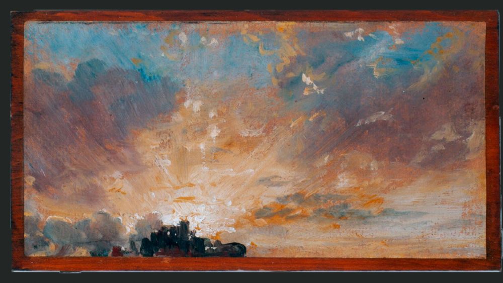 John Constable, A Vivid Sunset. 1820. Private Collection