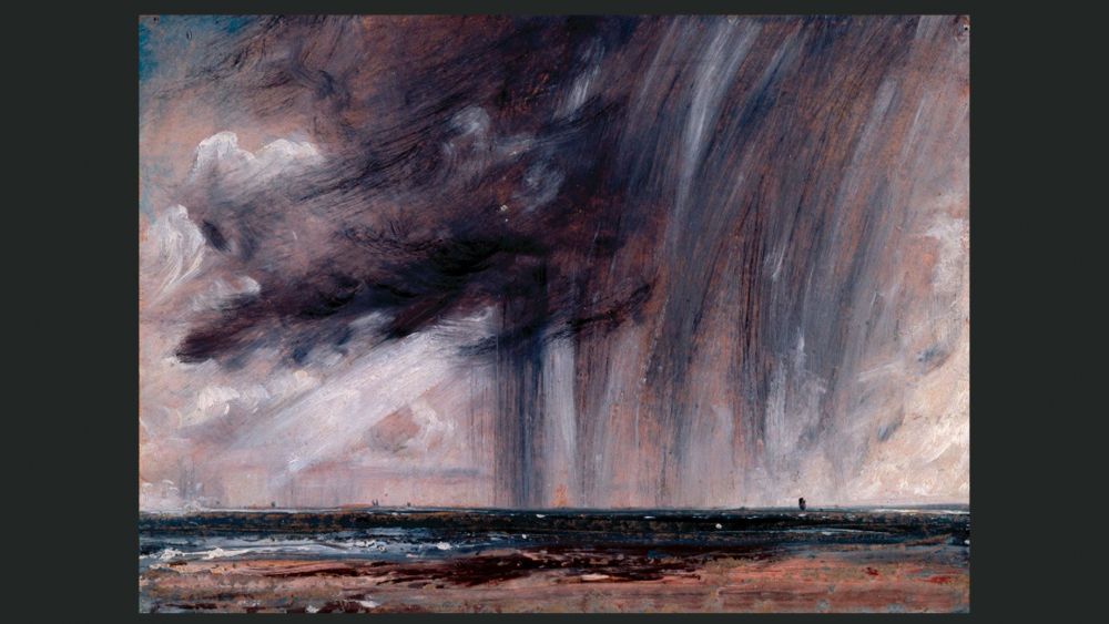 John Constable RA, Rainstorm over the Sea, ca. 1824 1828. © Photo Royal Academy of Art