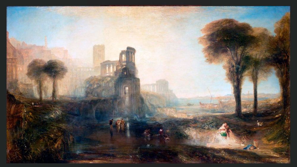 JMW Turner, Caligula's Palace and Bridge, 1831. Tate