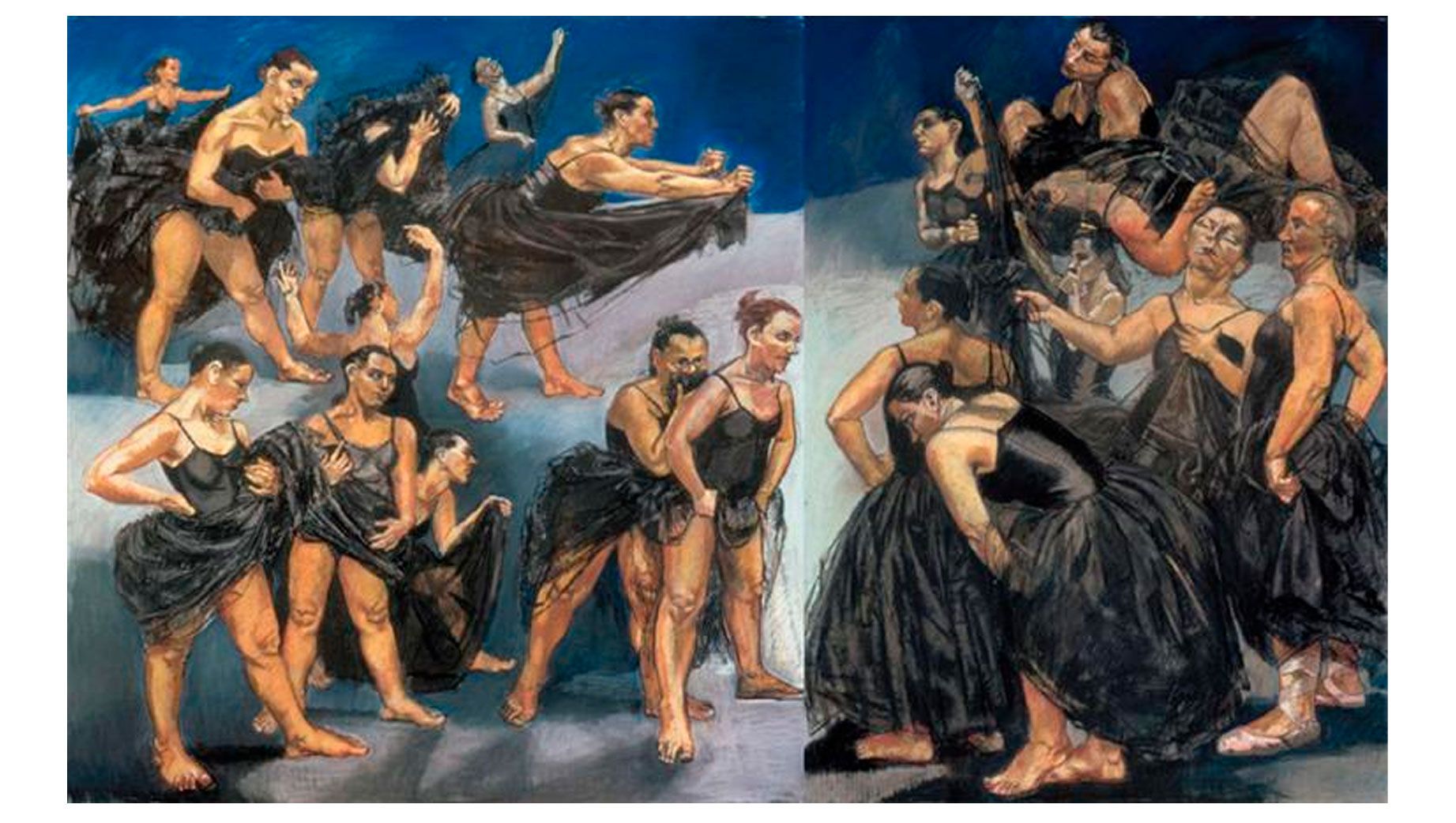 Avestruces bailarinas de 'Fantasía' de Disney Paula Rego, 1995