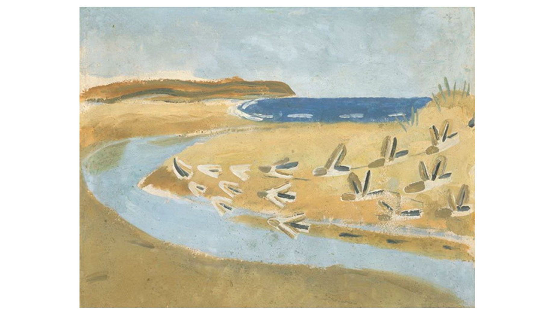 Sandpipers, Alnmouth, Winifred Nicholson, 1933