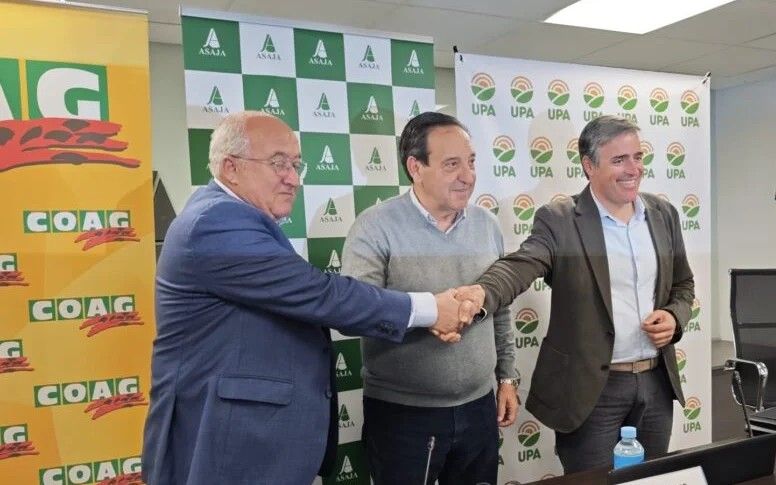 ASAJA, COAG y UPA convocan