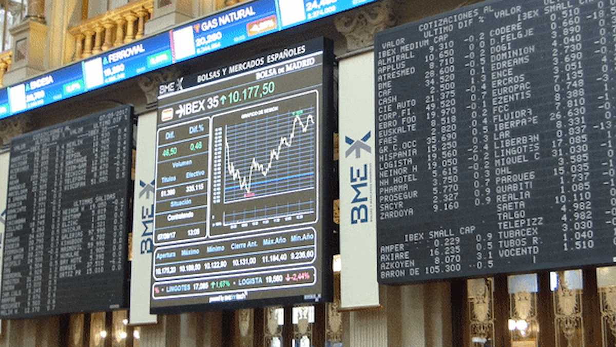 Bolsa de Madrid en una imagen de archivo