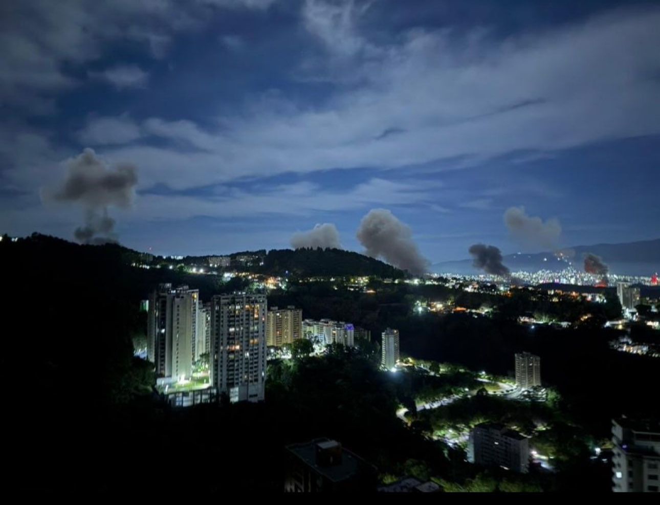 El miedo como primer impacto tras las explosiones en Caracas