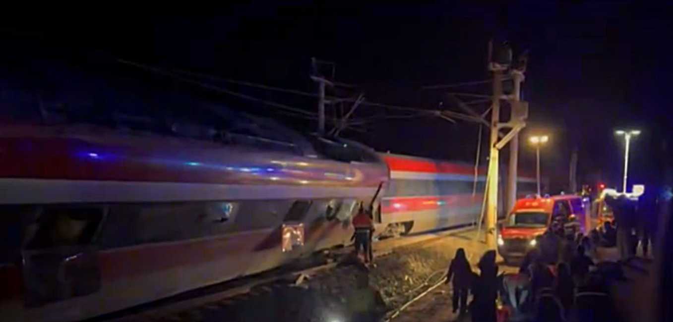 Imagen del accidente de Adamuz