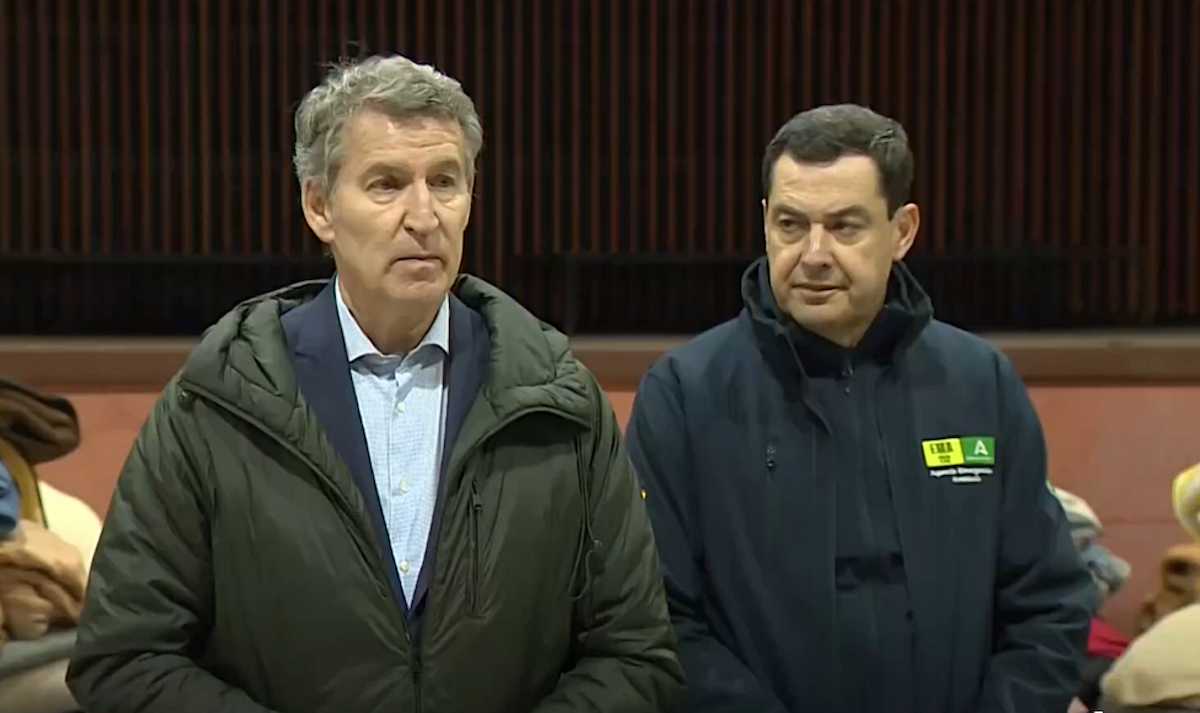 Feijóo con Moreno Bonilla en Adamuz. Un poco de sosiego