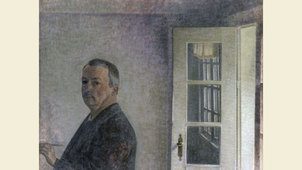 Hammershøi Autorretrato Spurveskjul 2 Hammershøi Autorretrato Spurveskjul 2