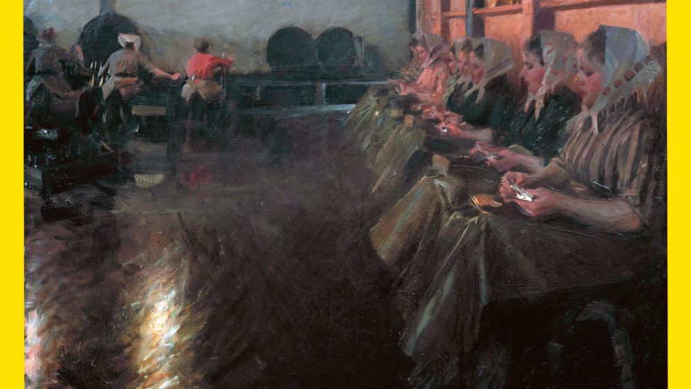 Anders Zorn La gran fábrica de cerveza, 1890