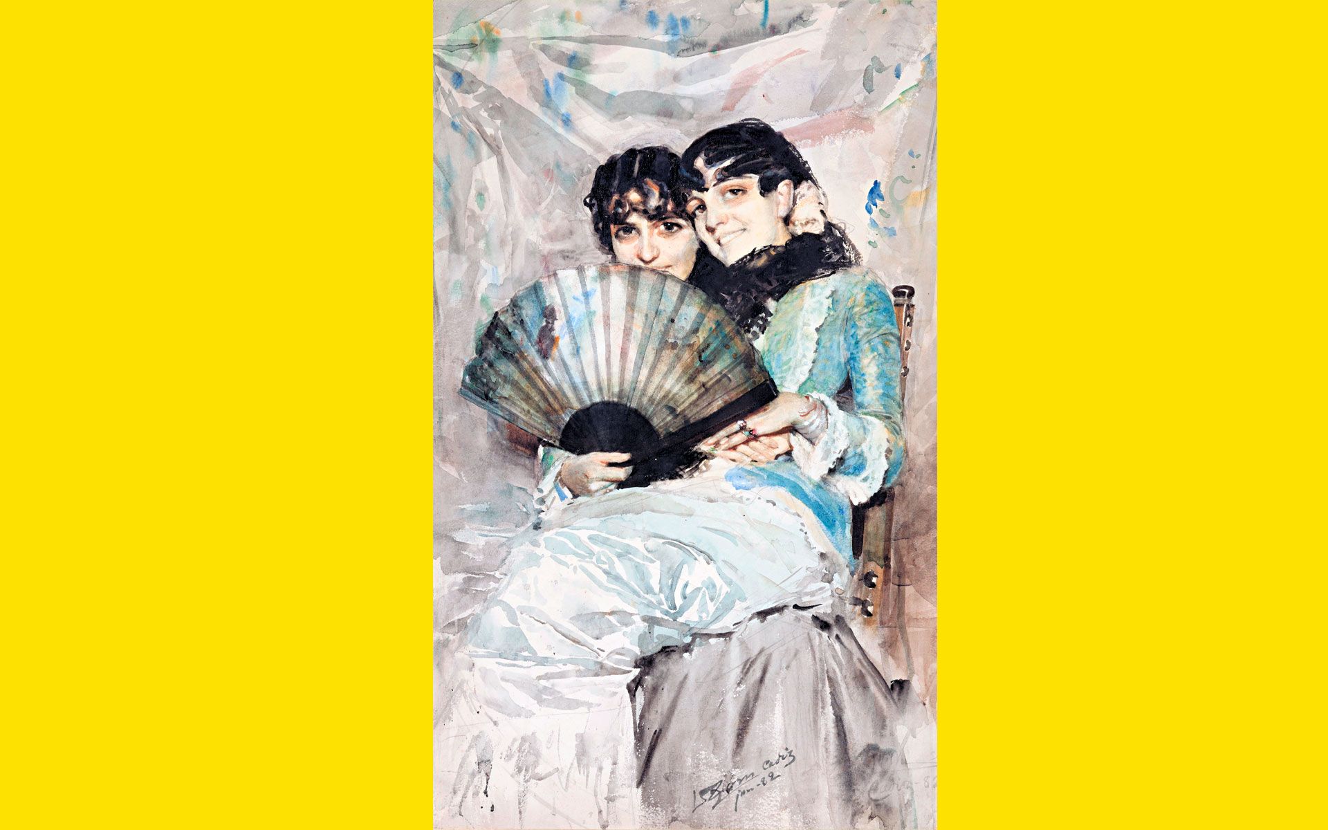 Anders Zorn Las primas, 1882