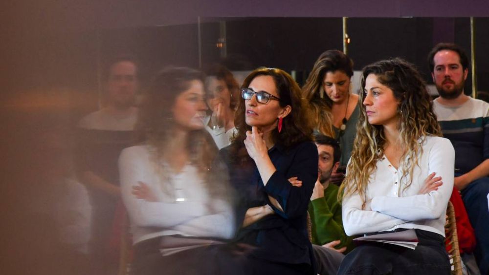 "Acto por la unidad de la izquierda" Un paso al frente, foto Agustín Millán