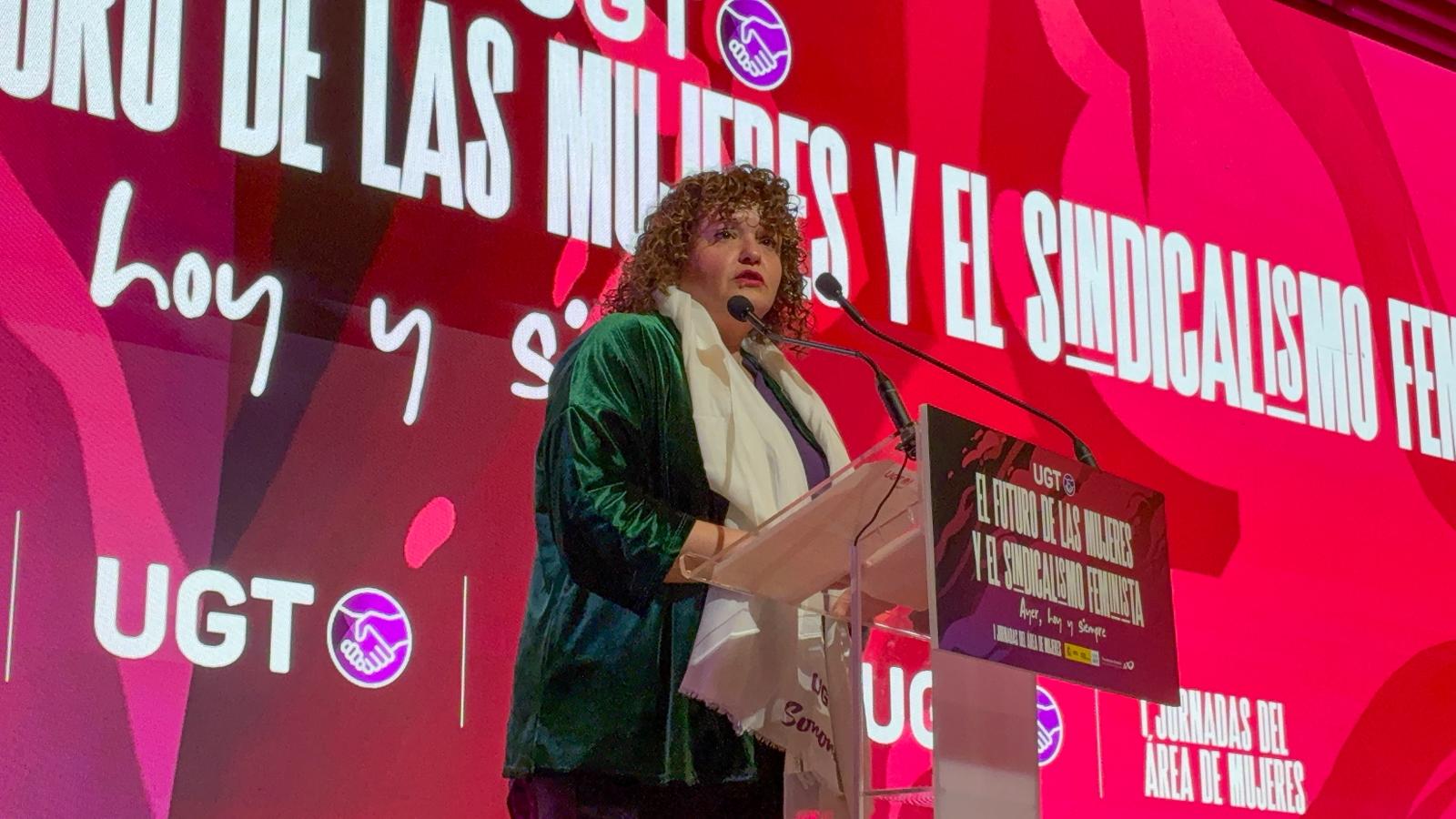 La secretaria general de UGT Madrid, Susana Huertas Moya ha inaugurado las Jornadas “El futuro de las mujeres y el sindicalismo feminista”, impulsadas por el Área de Mujeres de UGT