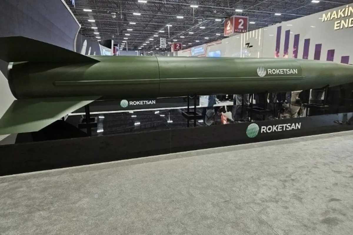 Un misil turco en una imagen de archivo