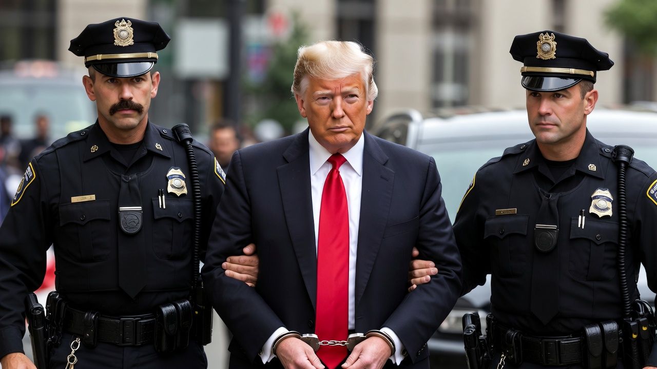 Donald Trump detenido Europa