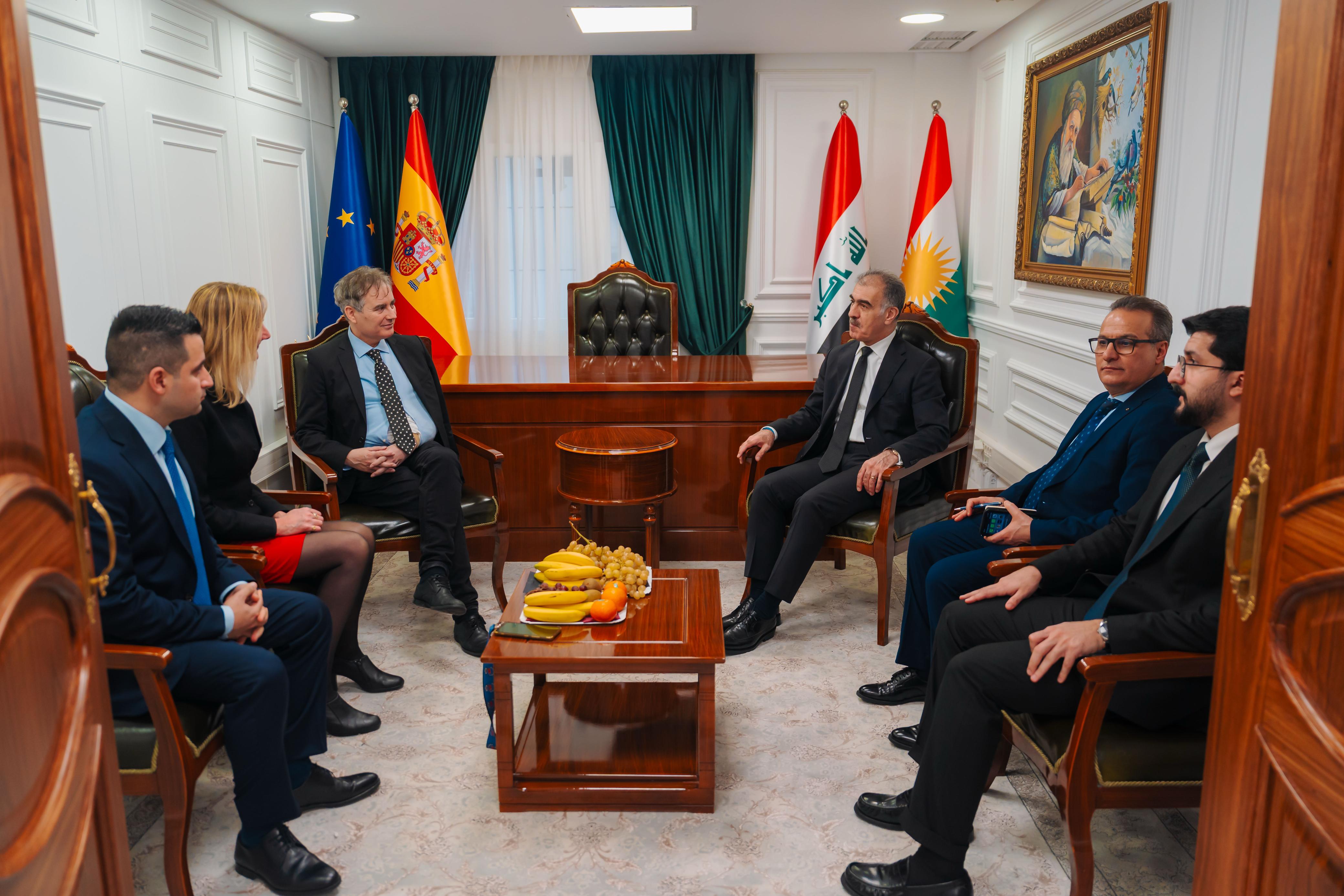 David Balsa y Safeen Dizayee en Madrid