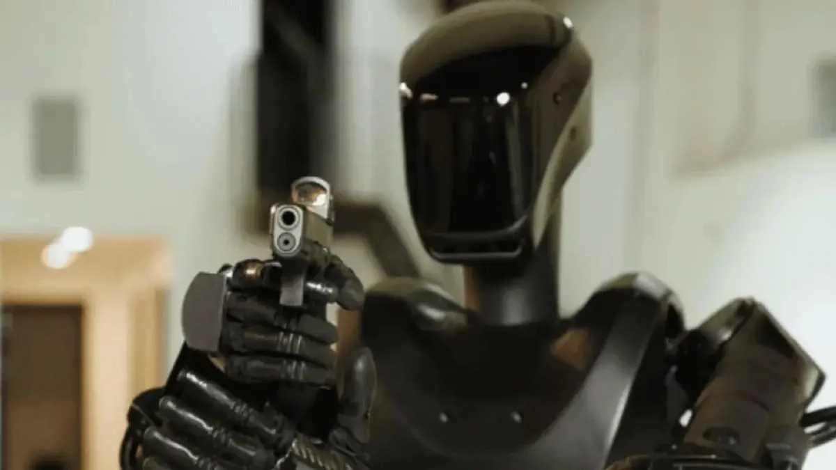 El Phantom, uno de los androides que ya intervienen en la guerra de Ucrania