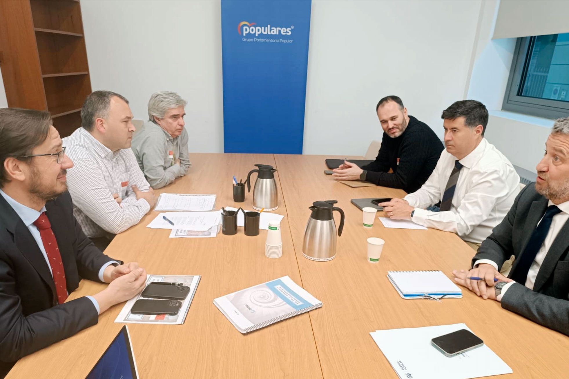 DEDIT y LELL reunidos con el Grupo Popular del Congreso