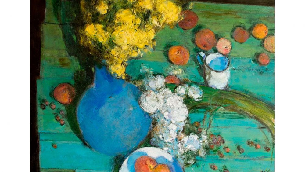 Igor Shcherbakov Yellow green. oil on canvas. 90x70cm. 2017.