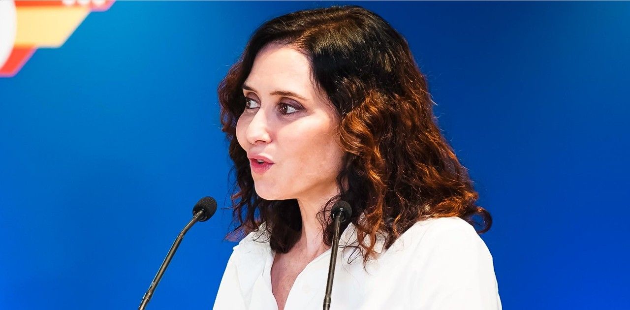 Ayuso instrumentalización Justicia Trump