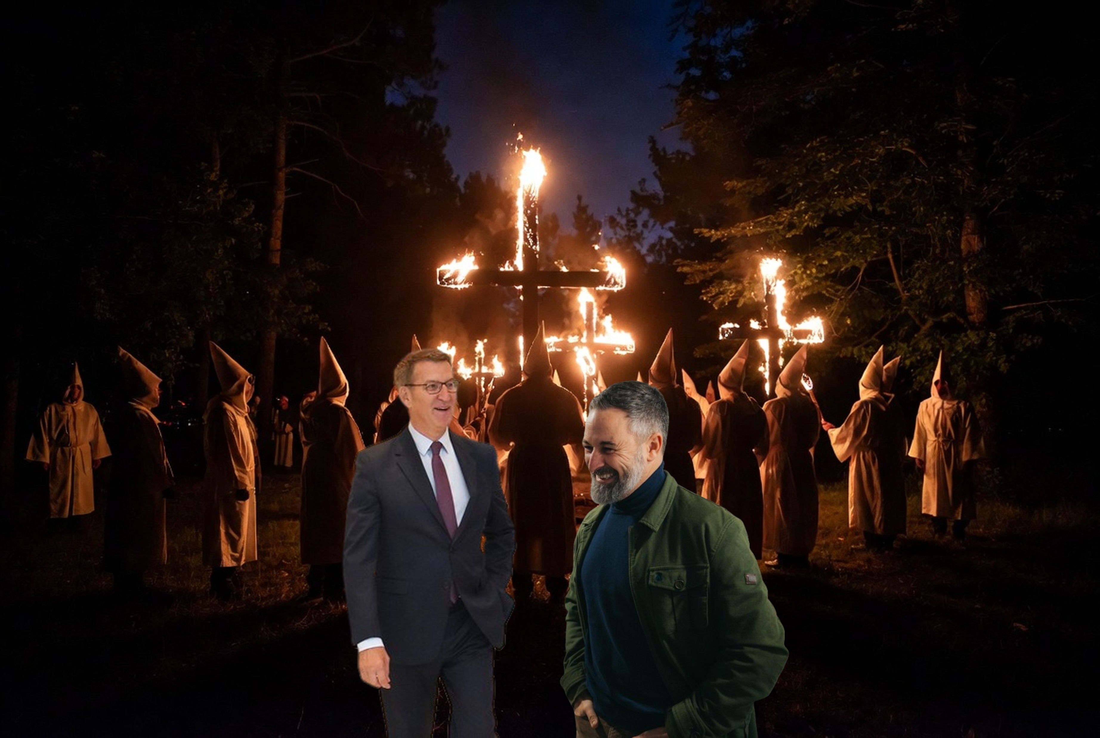 Feijoo Supremacismo Trump