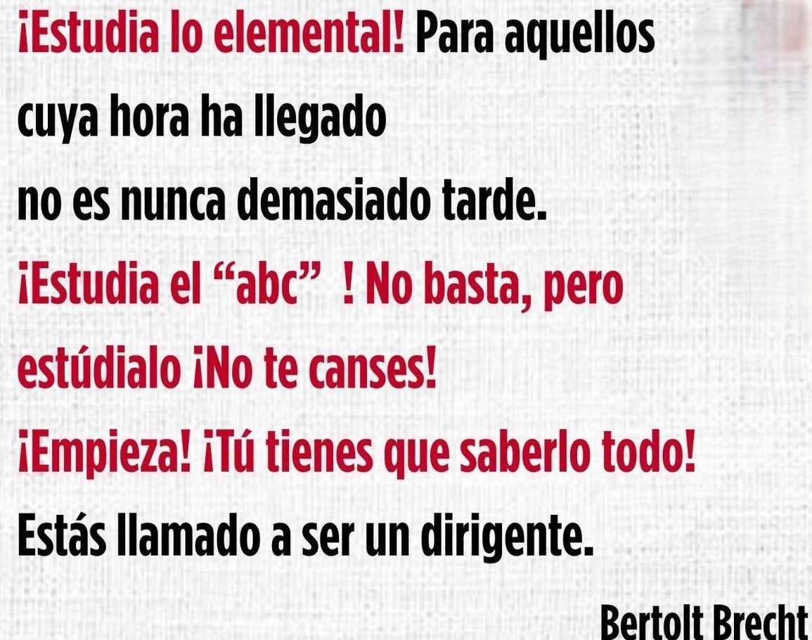 Contra oscuridad eterna, ay, serás luz dirigente